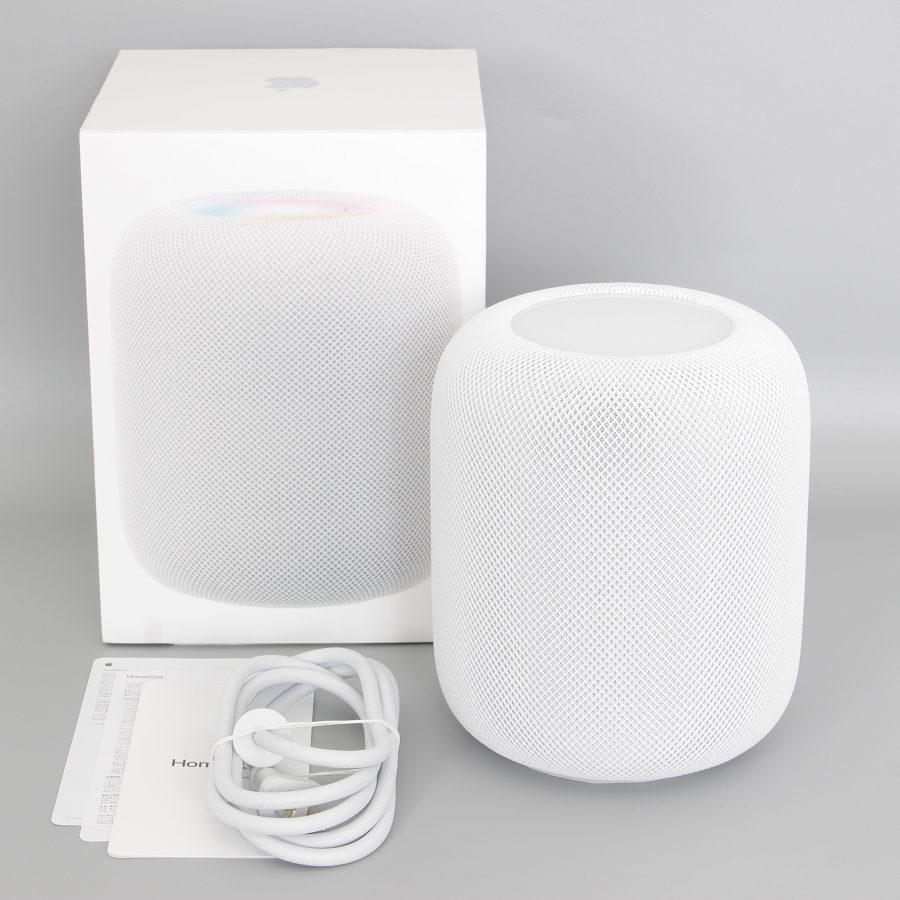 Apple HomePod 第2世代 ホワイト ホームポッド 高評価！ - スピーカー