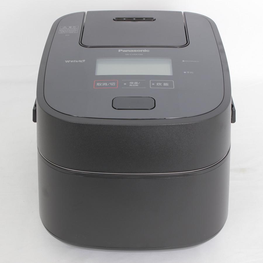 パナソニック Wおどり炊き SR-CVSX100 ブラック