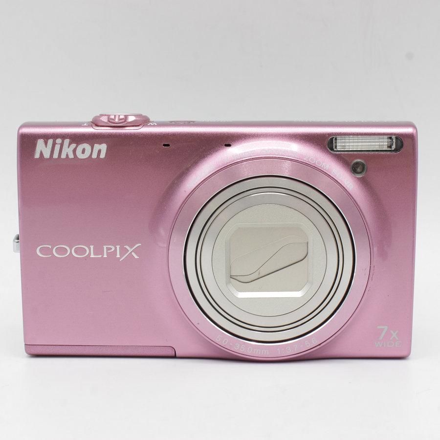 COOLPIX S6100 カメラ　デジタルカメラ　ピンク
