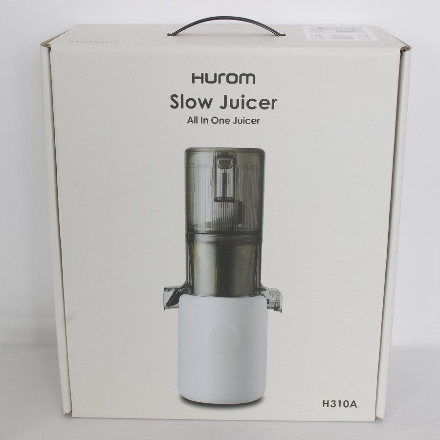 美品】ヒューロム H310A-BAC04WH ホワイト スロージューサー HUROM 