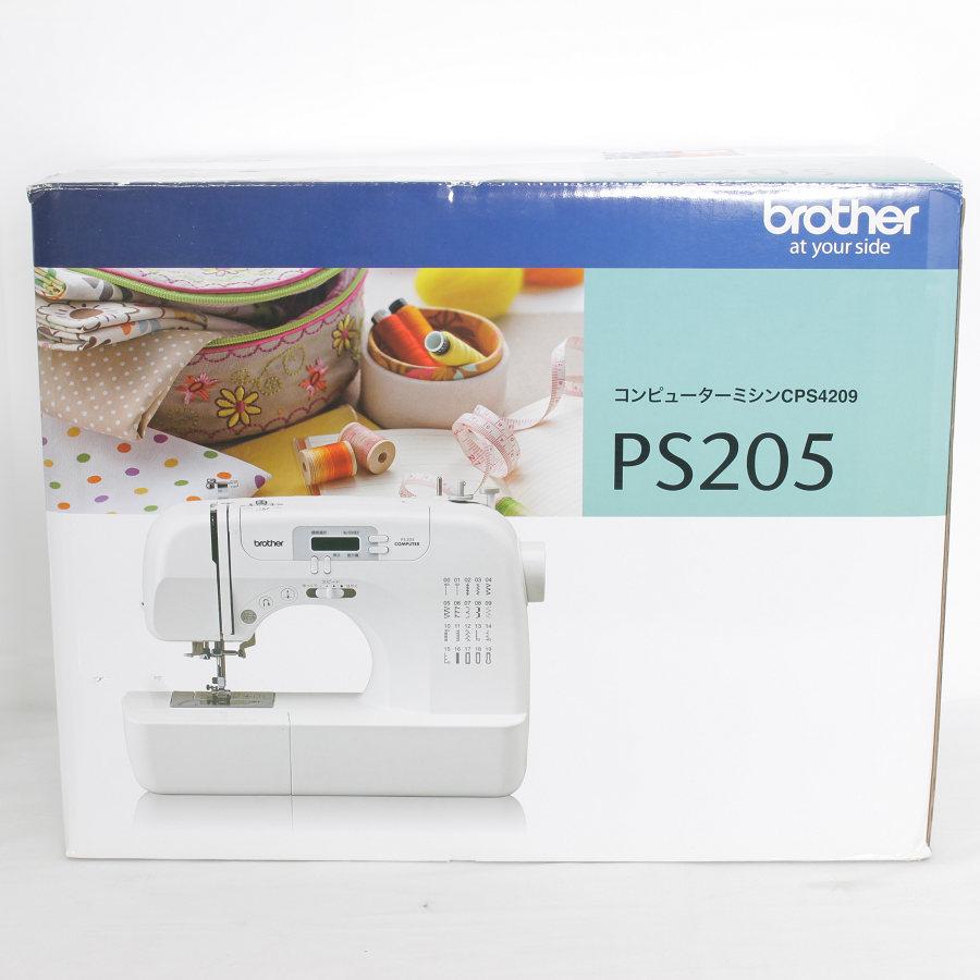 ボーナスストア+5%【美品】ブラザー コンピューターミシン PS205  
