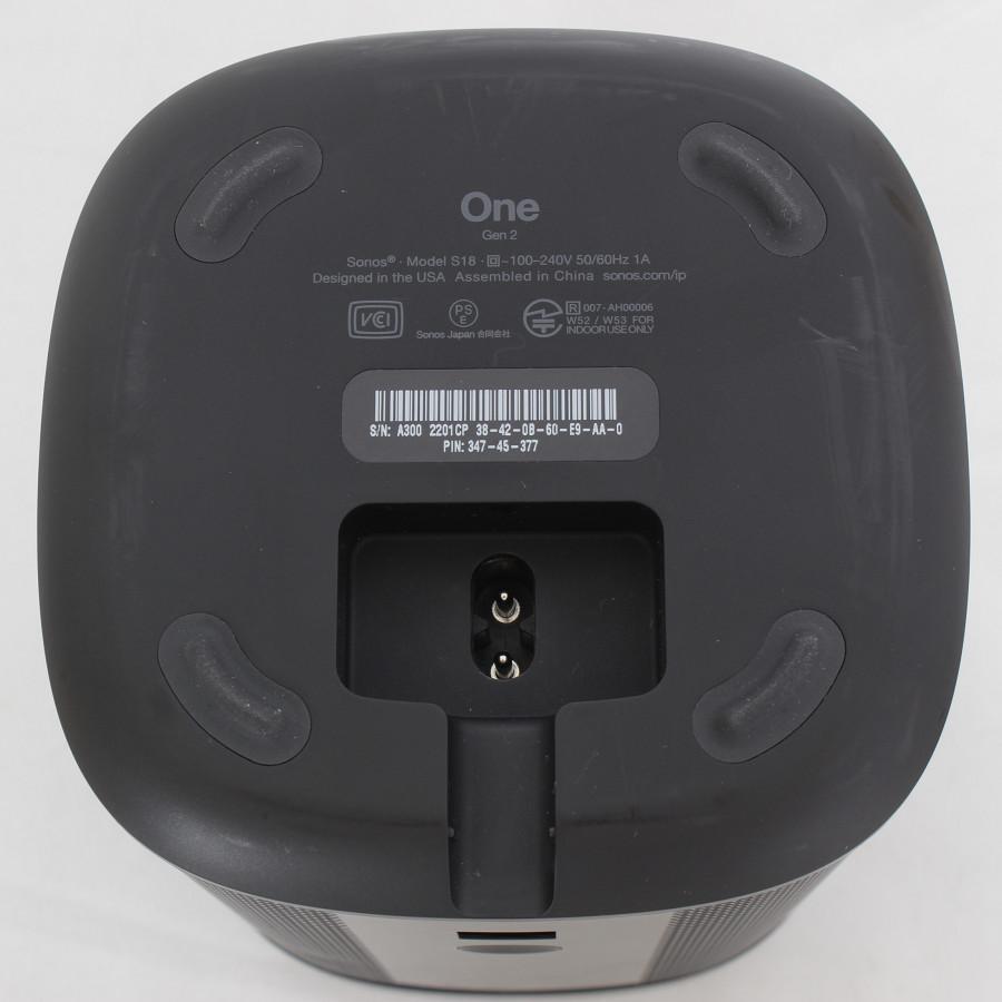Sonos One Gen 2 スマートスピーカー ONEG2JP1BLK ブラック AirPlay2対応 アレクサ搭載 ソノス ワン 本体｜refun｜07