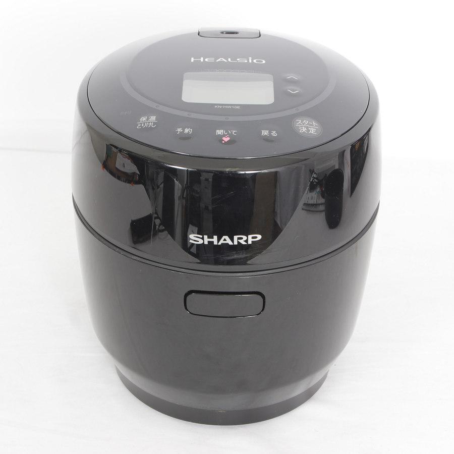 シャープ ヘルシオ ホットクック KN-HW10E-B 無水調理鍋 ブラック系 圧力鍋 本体 |  | 01