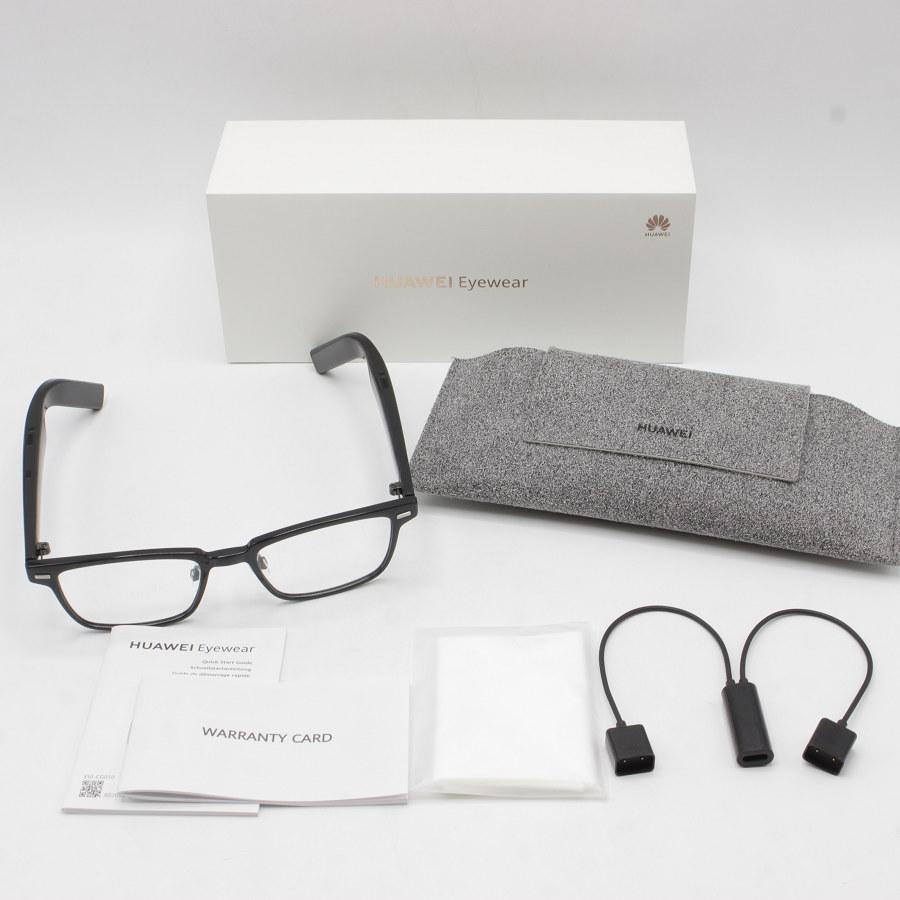 新品未開封　HUAWEI EVI-CG010ブラック フルフレームメガネ Amazon.co.jp: HUAWEI Eyewear ウェリントン型フルリム Bluetooth