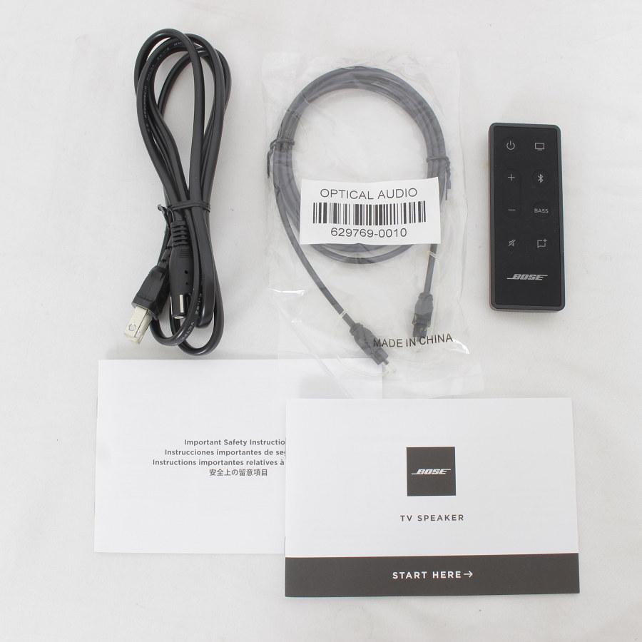 【美品】BOSE TV Speaker サウンドバー コンパクトスピーカー 美品】BOSE TV Speaker サウンドバー テレビスピーカー