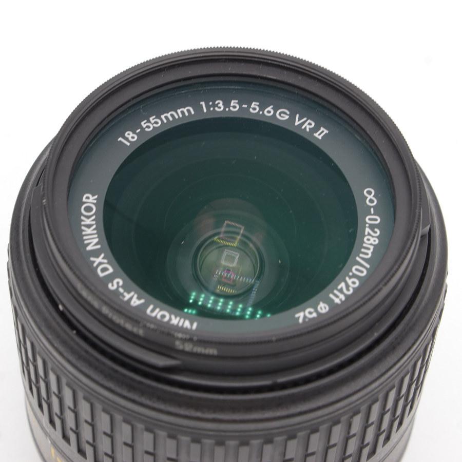 ボーナスストア+5％【美品】Nikon D5300 18-55 VR II レンズキット デジタル一眼レフカメラ ブラック D5300LK18-55VR2BK ニコン 本体 |  | 13
