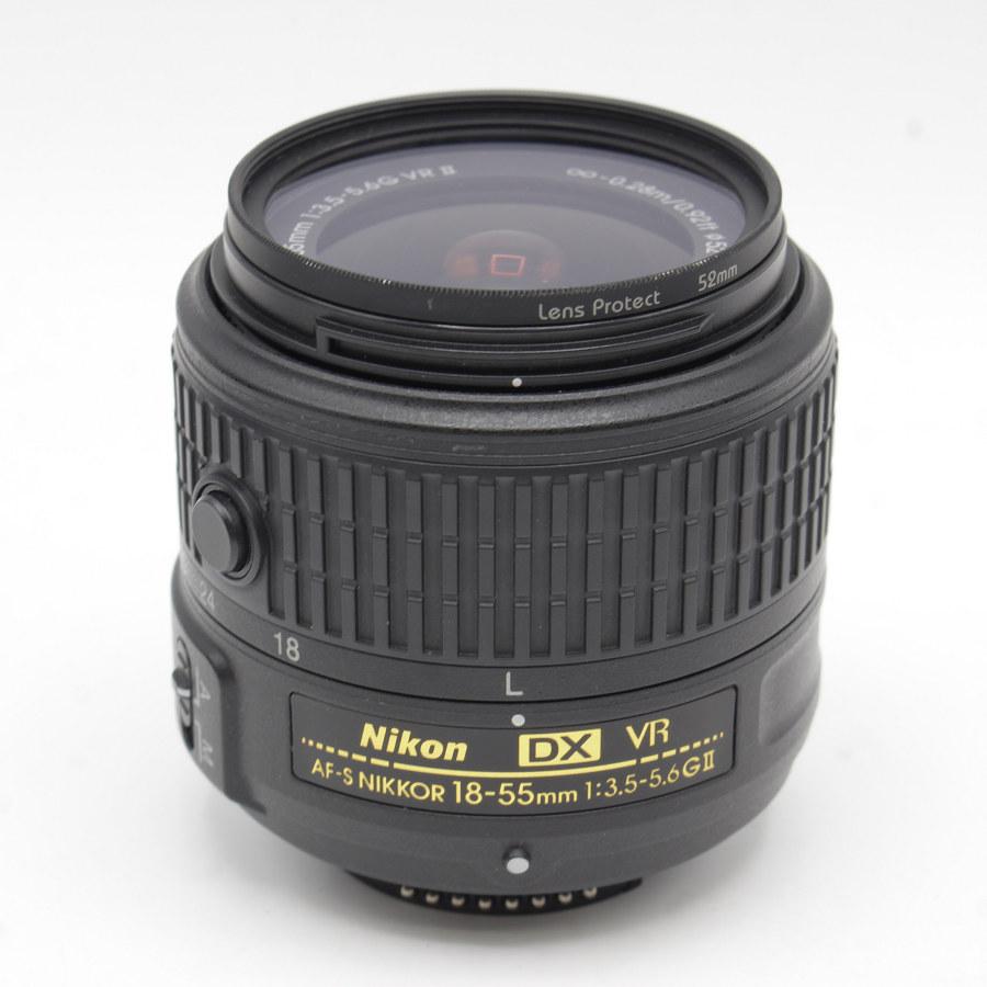 ボーナスストア+5％【美品】Nikon D5300 18-55 VR II レンズキット デジタル一眼レフカメラ ブラック D5300LK18-55VR2BK ニコン 本体 |  | 06