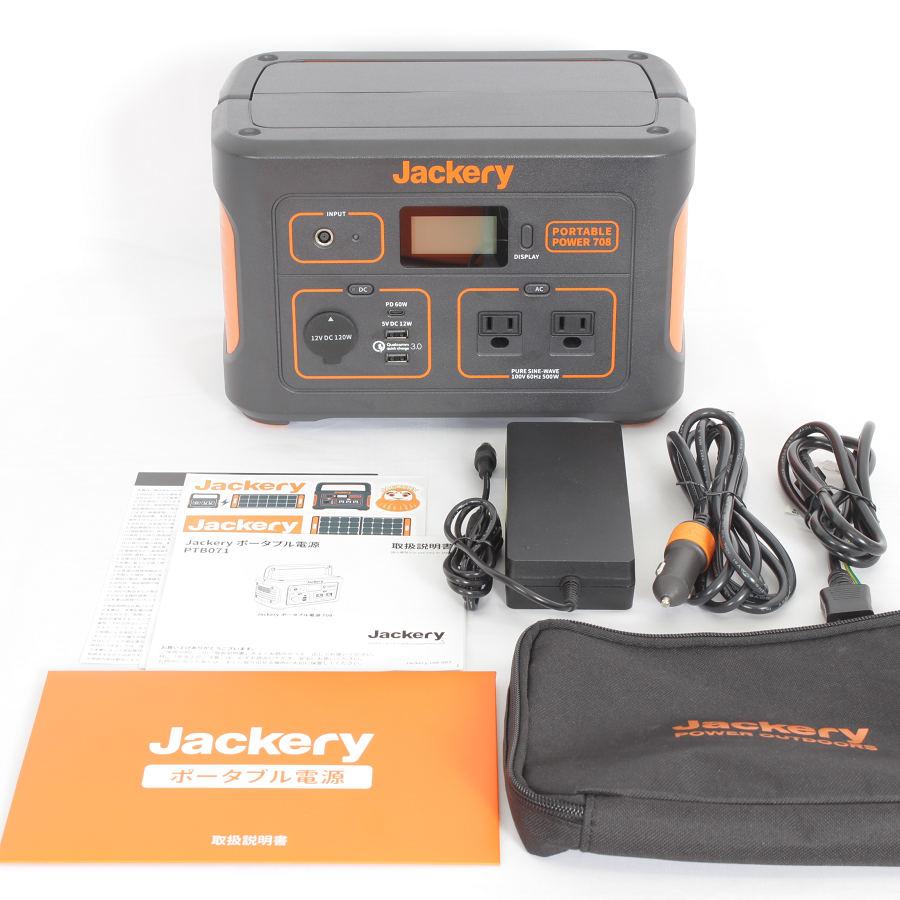 美品】Jackery ポータブル電源 Captain708 PTB071 大容量