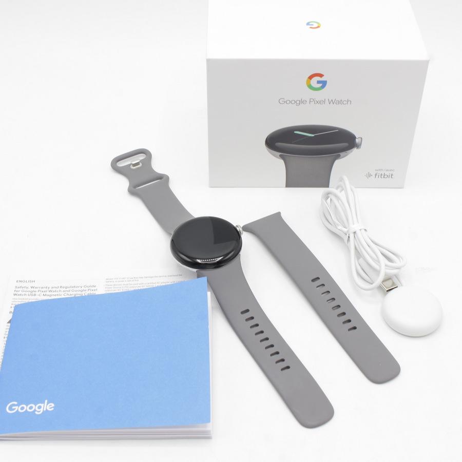 倍々ストア+5％【美品】Google Pixel Watch GA03305-TW Polished 