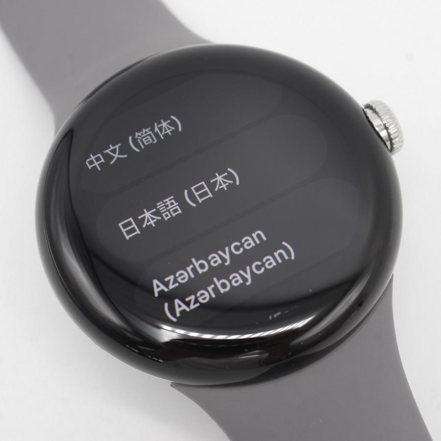 倍々ストア+5％【美品】Google Pixel Watch GA03305-TW Polished 