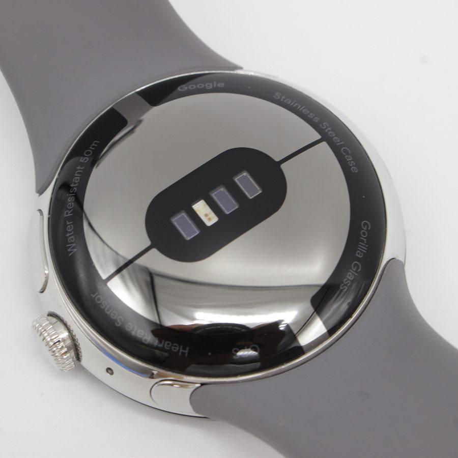 倍々ストア+5％【美品】Google Pixel Watch GA03305-TW Polished 