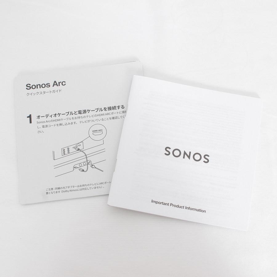 倍々ストア+5％【美品】Sonos Arc スマートサウンドバー ARCG1JP1