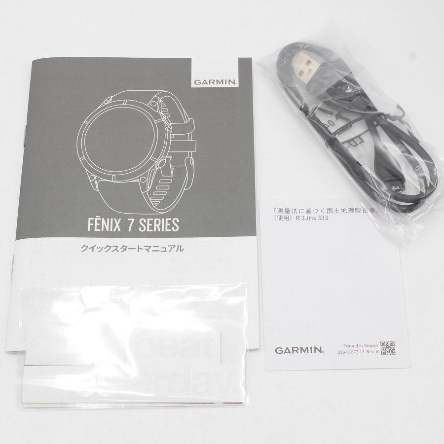 ボーナスストア+5％【美品】GARMIN fenix 7 Sapphire Dual Power Ti/Chestnut Leather Band 010-02540-43 スマートウォッチ ガーミン フェニックス 本体 |  | 14