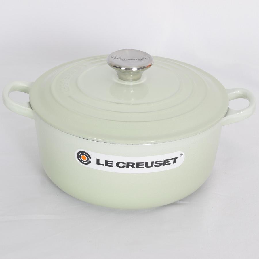 ル・クルーゼ ココットオーバル 鍋 25㎝ ワサビ 【公式通販】