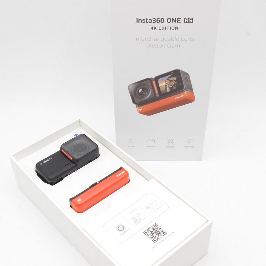 ボーナスストア+5％【新品】Insta360 ONE RS 4K Edition CINRSGP/E 4Kレンズモジュールセット アクションカメラ インスタサンロクマル 本体 | 