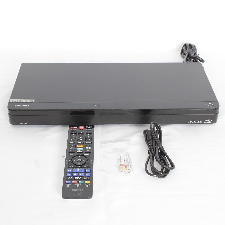 ボーナスストア+5％【美品】東芝 REGZAブルーレイ DBR-W1009  