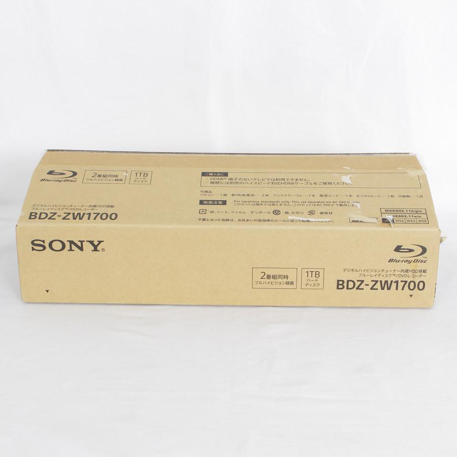 【ボーナスストア+5％】SONY ブルーレイレコーダー BDZ-ZW1700 1TB 2チューナー 長時間録画/W録画対応 ソニー 本体 |  | 10