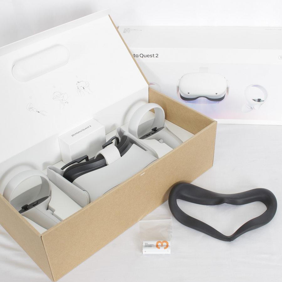 ボーナスストア+5％【美品】Meta Quest 2 128GB VR ヘッドマウント 