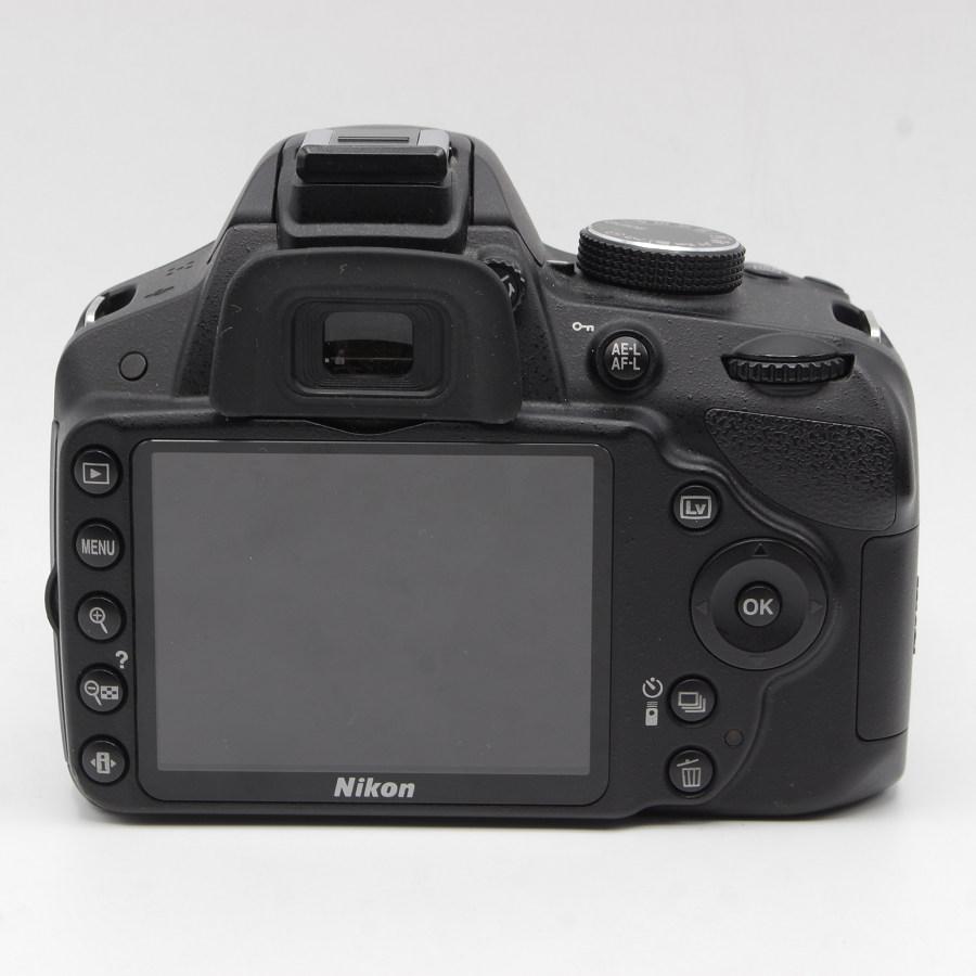 【ボーナスストア+5％】Nikon D3200 200mm ダブルズームキット ブラック デジタル一眼レフカメラ 18-55mm/55-200mm付属 D3200WZ200BK ニコン 本体 |  | 02