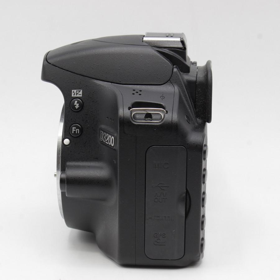 【ボーナスストア+5％】Nikon D3200 200mm ダブルズームキット ブラック デジタル一眼レフカメラ 18-55mm/55-200mm付属 D3200WZ200BK ニコン 本体 |  | 04