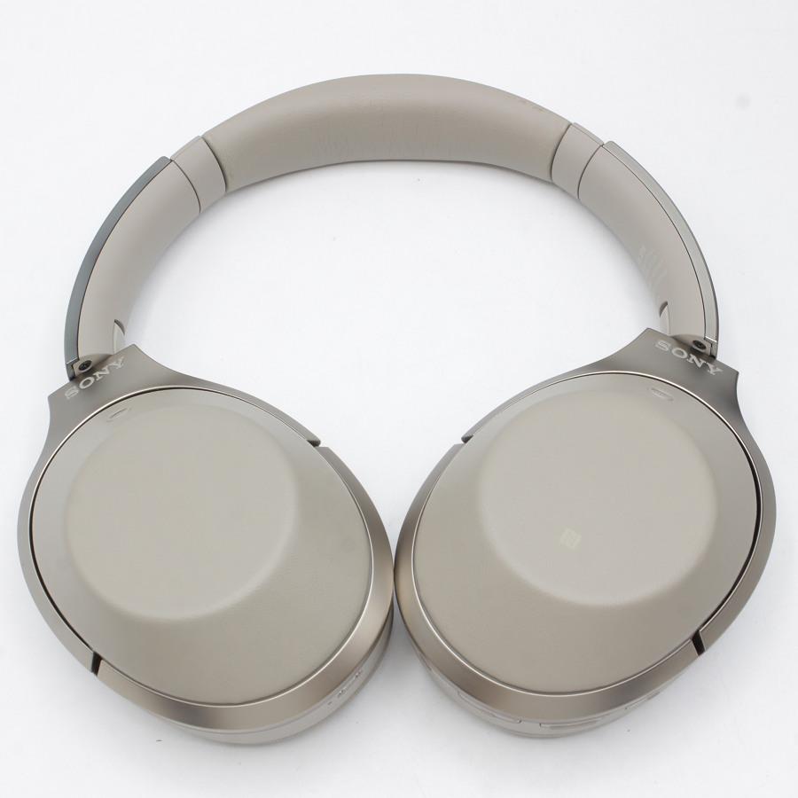美品】SONY ワイヤレスヘッドホン MDR-1000X グレーベージュ 【公式通販】