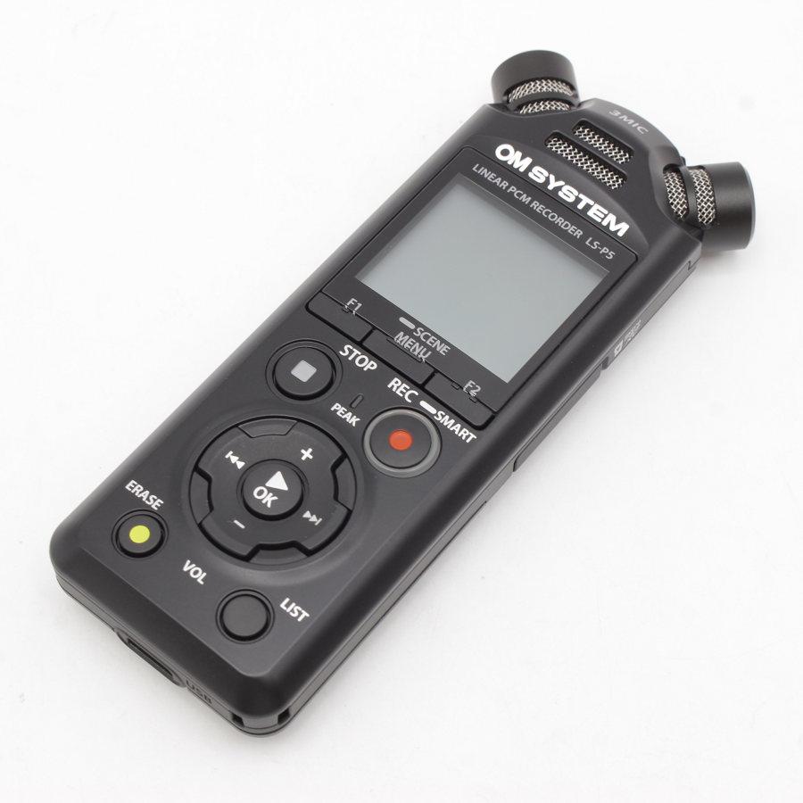 ボーナスストア+5％【美品】OM SYSTEM LS-P5 ブラック ハイレゾ対応 リニアPCMレコーダー オーエムシステム 本体 |  | 03