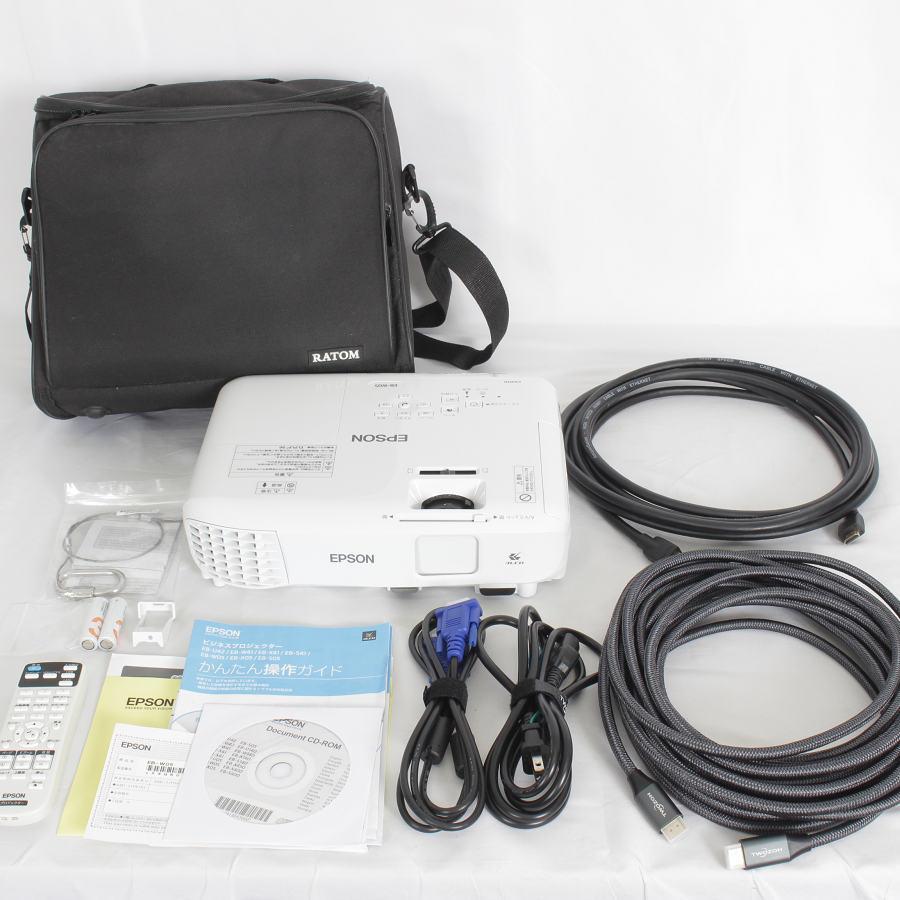 ボーナスストア+5％【美品】エプソン dreamio EB-W05 プロジェクター 