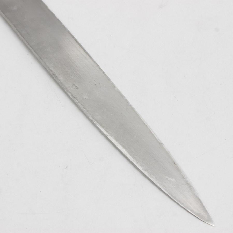 【ボーナスストア+5％】堺 源明〓 謹作 本焼 柳包丁 一尺 栗型柄 刃渡り約300mm 和包丁 柳刃 波紋なし |  | 08