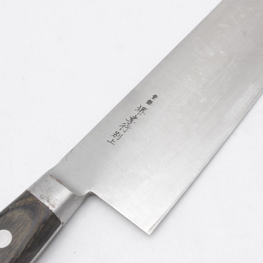 【ボーナスストア+5％】堺孝行 別上 牛刀 一尺 鍔付柄 刃渡り約300mm 洋包丁 |  | 03