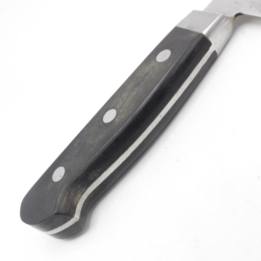 【ボーナスストア+5％】堺孝行 スウェーデン鋼 筋引包丁 一尺 鍔付柄 刃渡り約300mm 洋包丁 |  | 02