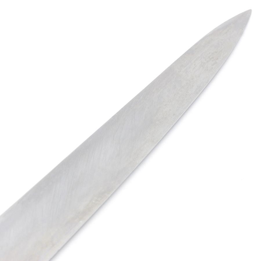 【ボーナスストア+5％】堺孝行 スウェーデン鋼 筋引包丁 一尺 鍔付柄 刃渡り約300mm 洋包丁 |  | 04