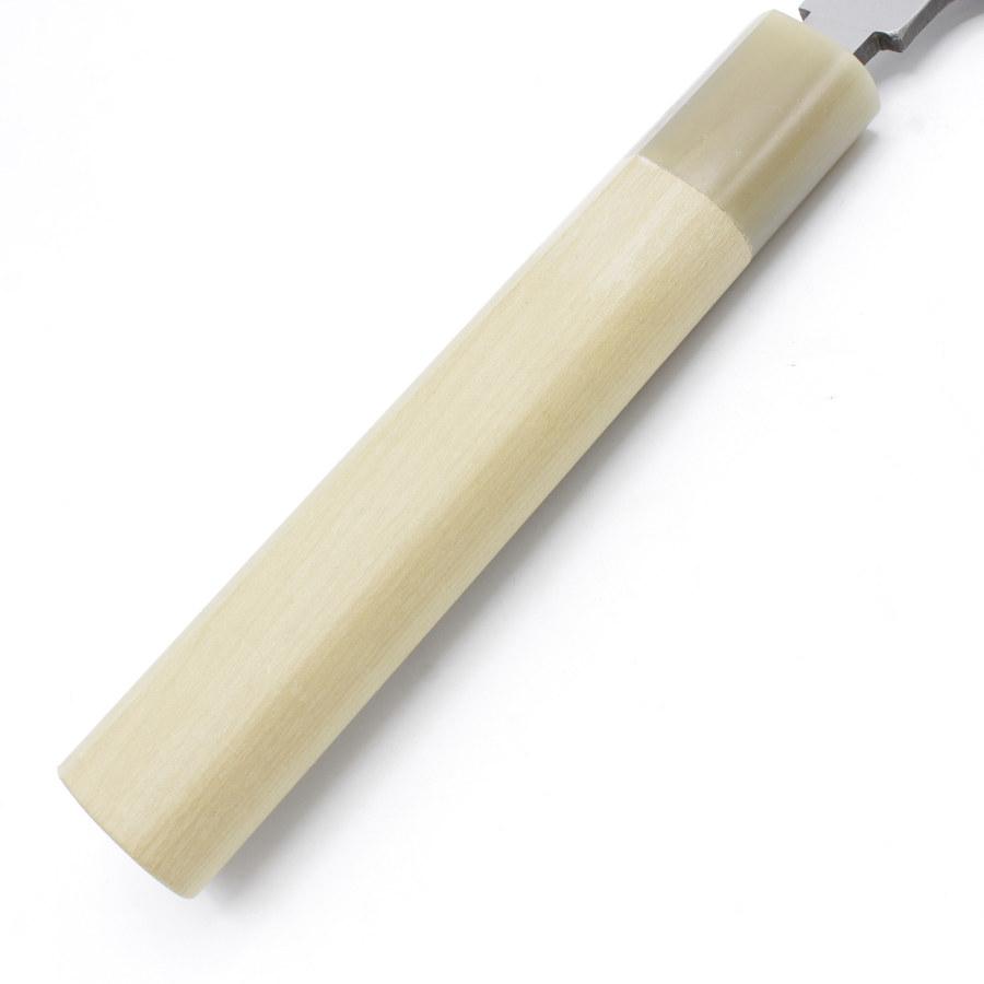 ボーナスストア+5％【美品】正本総本店 切付包丁 九寸 栗型柄 刃渡り約270mm 和包丁 |  | 02