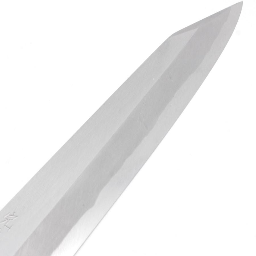 ボーナスストア+5％【美品】正本総本店 切付包丁 九寸 栗型柄 刃渡り約270mm 和包丁 |  | 04