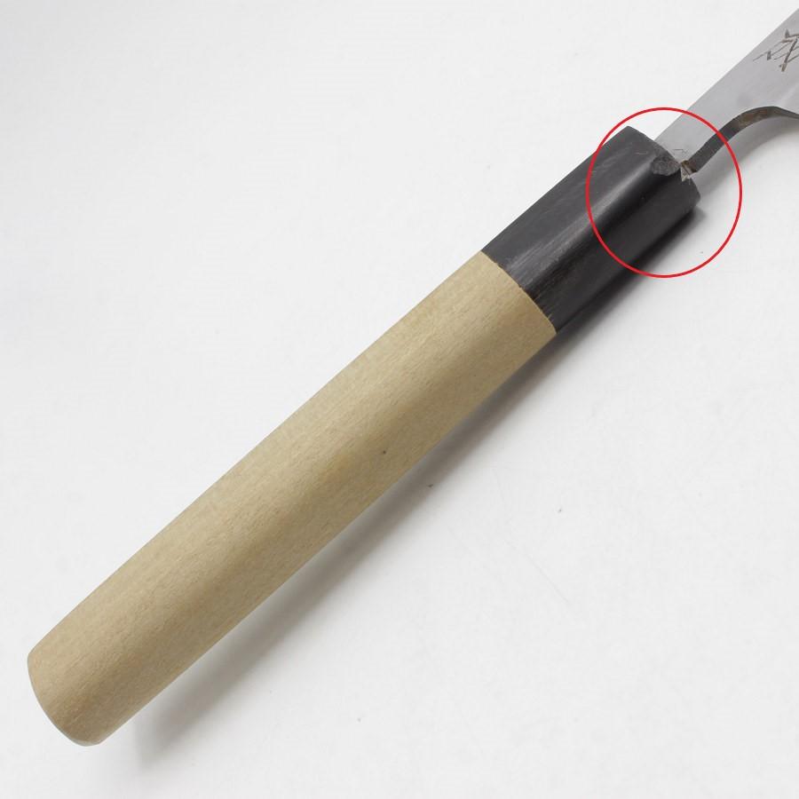 【ボーナスストア+5％】佑成 むきもの包丁 六寸 栗型柄 刃渡り約180mm 和包丁 ?きもの スケナリ |  | 02