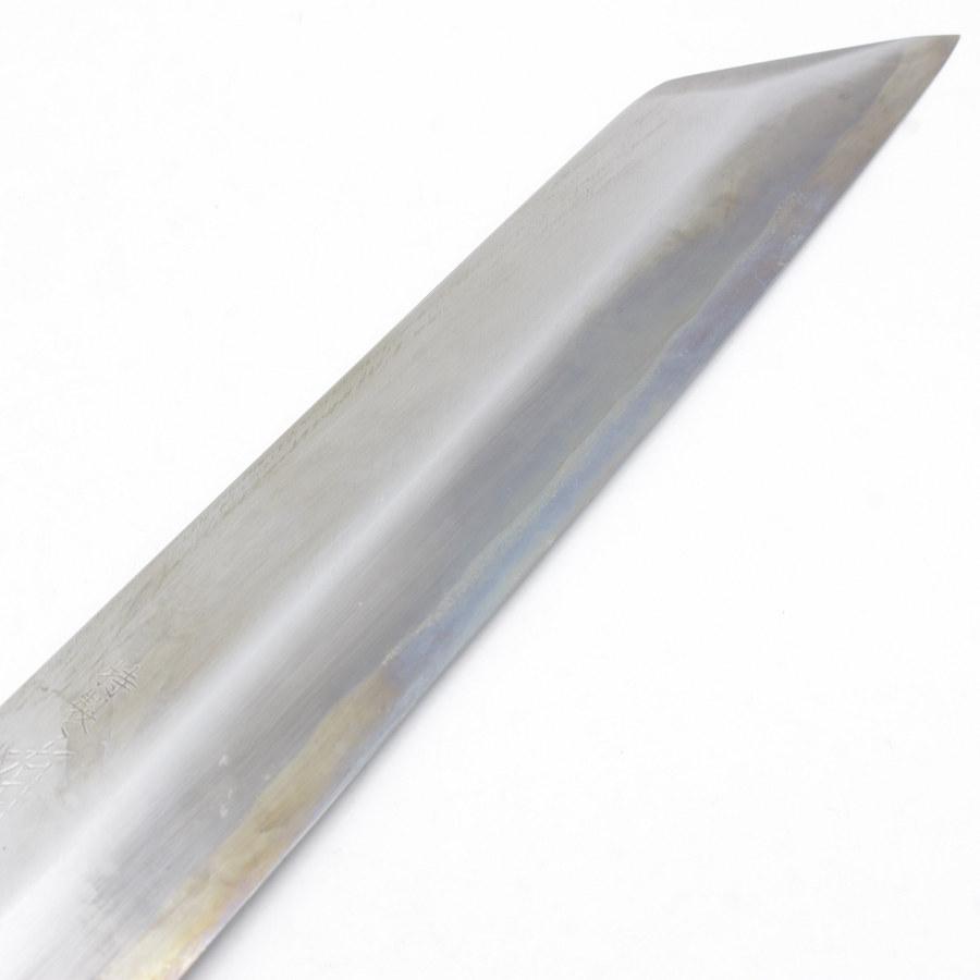 【ボーナスストア+5％】有次 別打 青鋼 切付包丁 八寸 栗型柄 刃渡り約240mm 和包丁 |  | 04