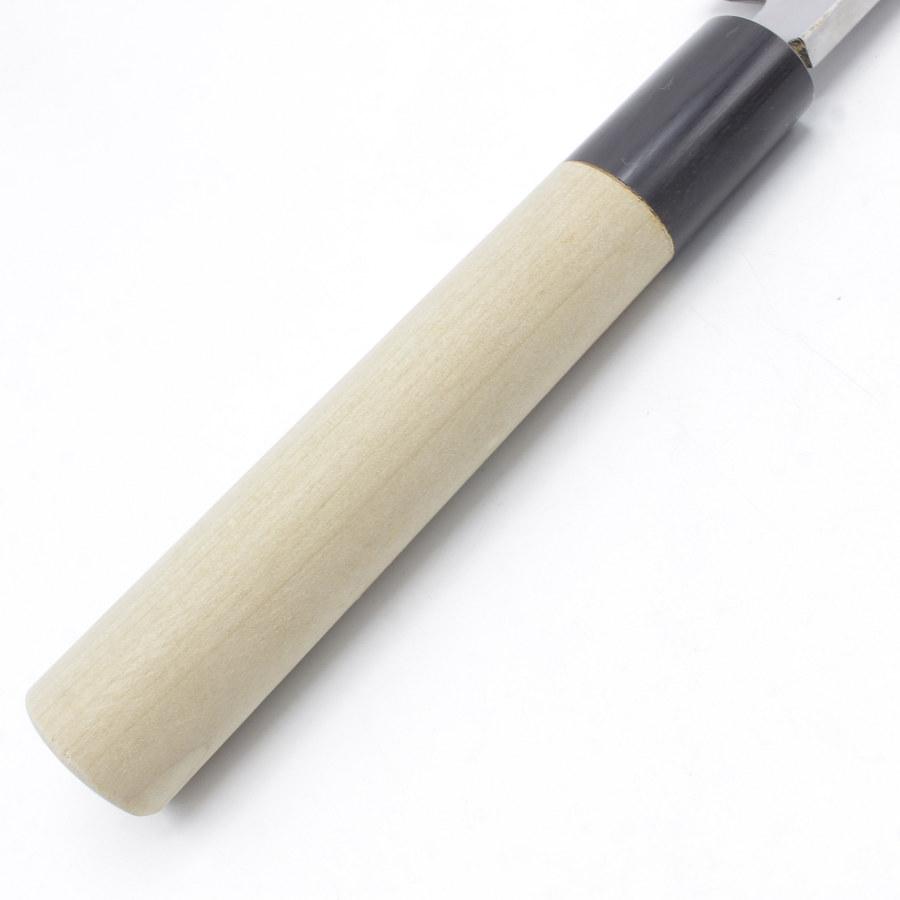 【ボーナスストア+5％】有次 別打 青鋼 切付包丁 八寸 栗型柄 刃渡り約240mm 和包丁 |  | 06