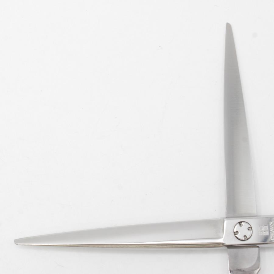 ボーナスストア+5％【美品】オオカワプロシザーズ SG65-X カットシザー 6.5インチ ハマグリ刃 3Dハンドル |  | 02