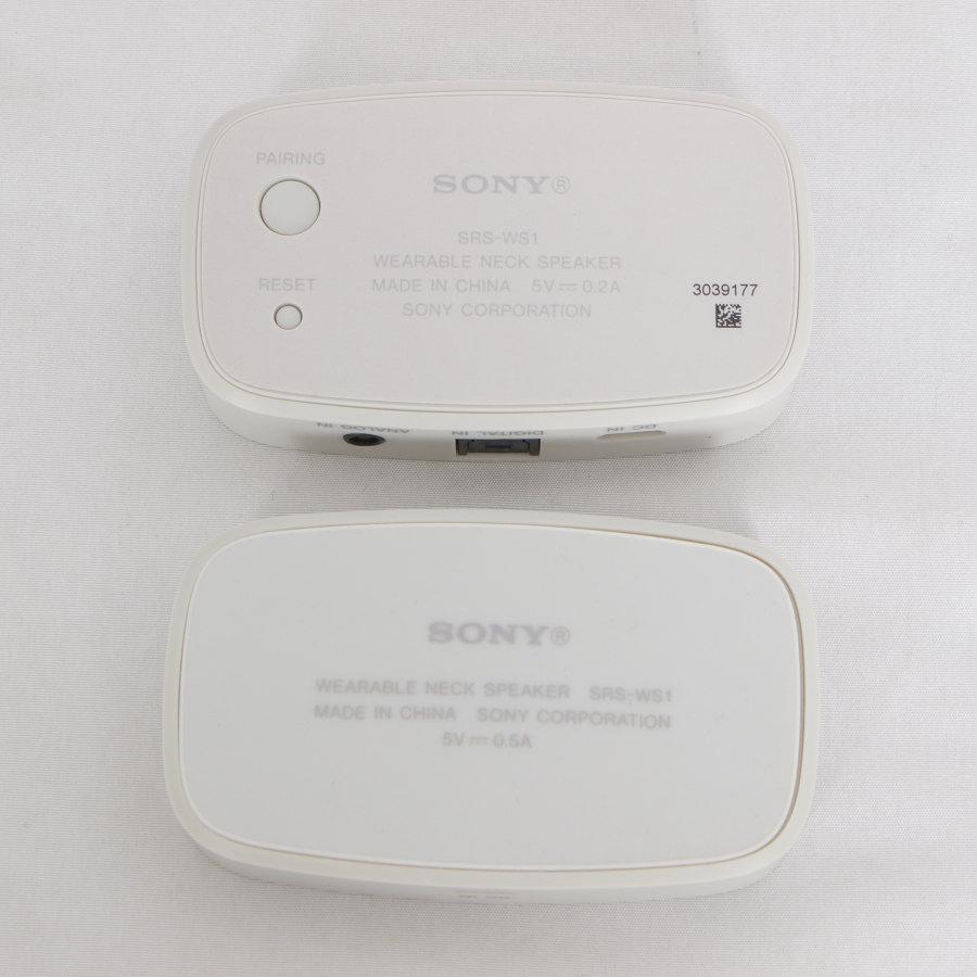 ボーナスストア+5％】SONY ウェアラブルネックスピーカー SRS-WS1