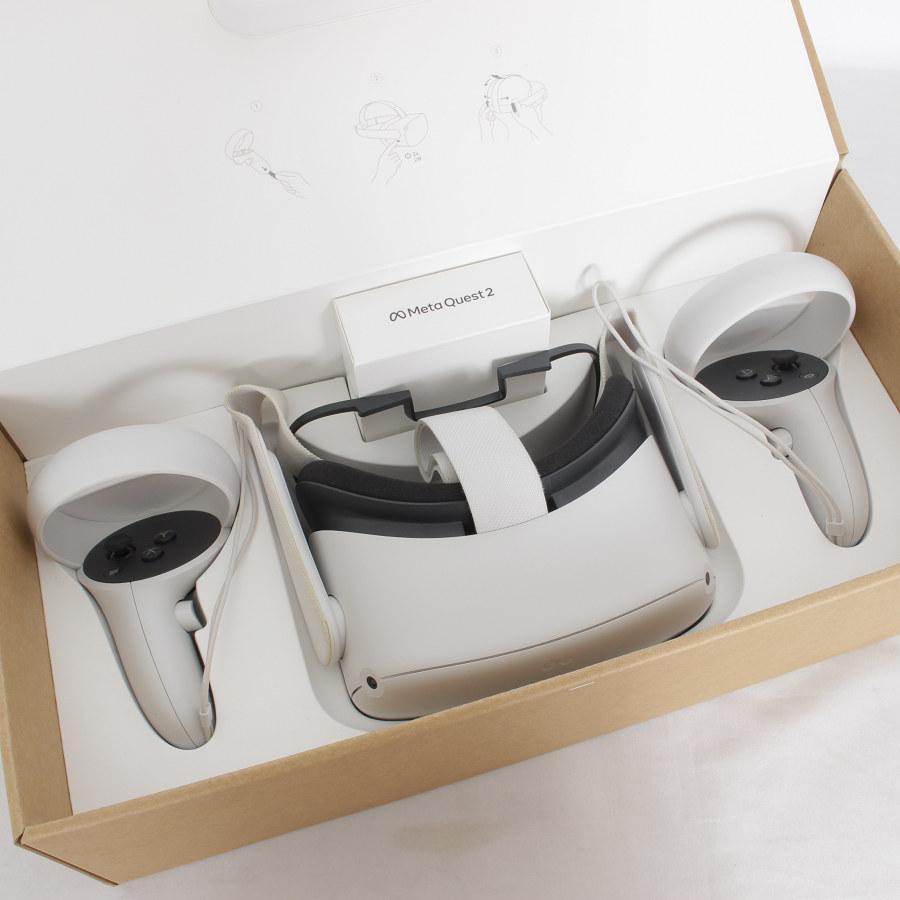  Quest 2 128GB + ボーナス ボーナスストア+5％】Meta Quest 2 128GB VR ヘッドマウント