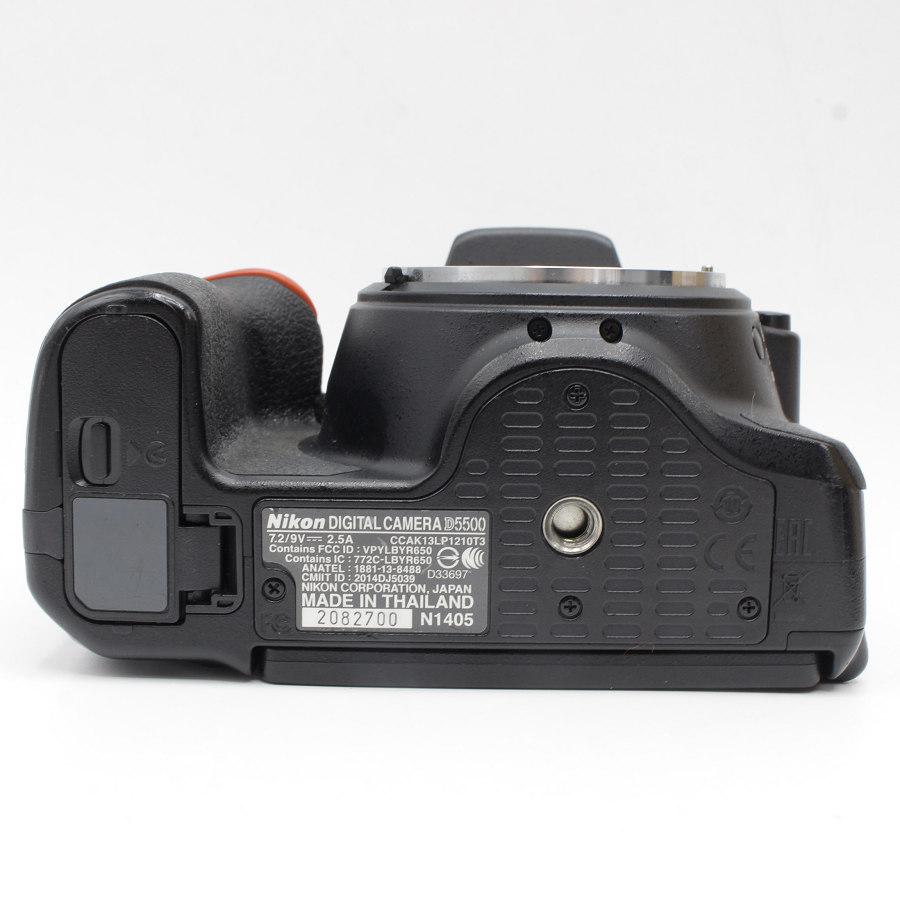 【ボーナスストア+5％】Nikon D5500 ダブルズームキット ブラック デジタル一眼レフカメラ ニコン 本体 |  | 06