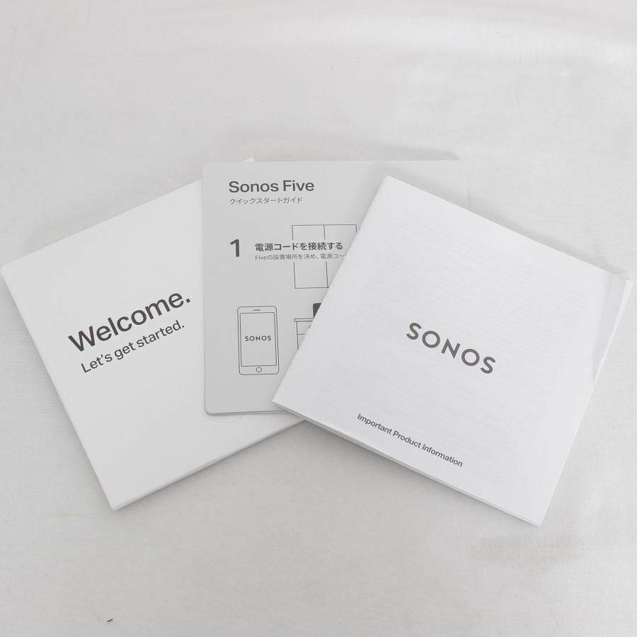 ボーナスストア+5％【美品】Sonos Five FIVE1JP1 ホワイト ワイヤレススピーカー AirPlay2対応 ソノス 本体 |  | 07