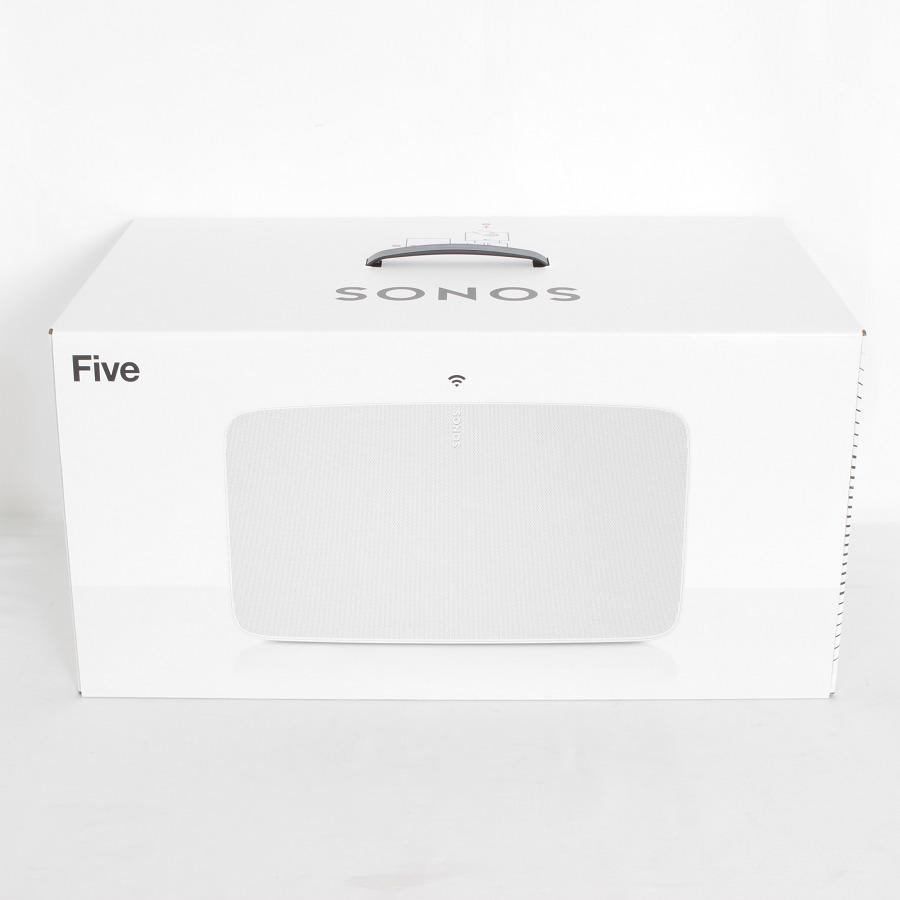 ボーナスストア+5％【美品】Sonos Five FIVE1JP1 ホワイト ワイヤレススピーカー AirPlay2対応 ソノス 本体 |  | 08