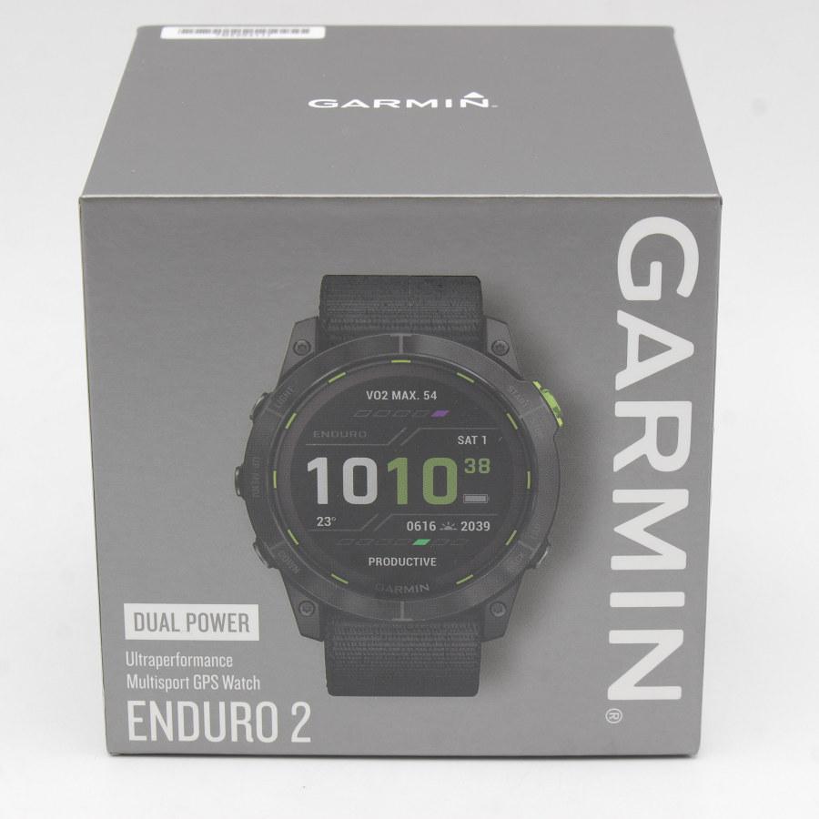 ボーナスストア+5％【美品】GARMIN Enduro 2 Dual Power Black Carbon 