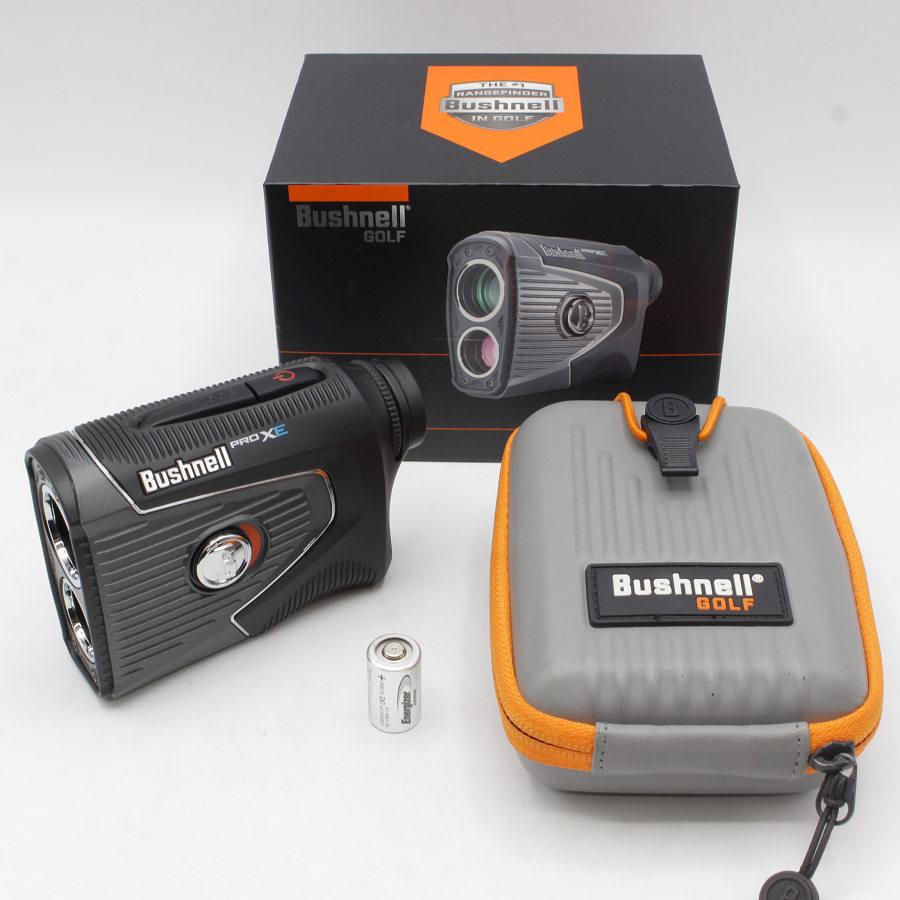 ボーナスストア+5％【美品】Bushnell PINSEEKER PRO XE JOLT ゴルフ用 