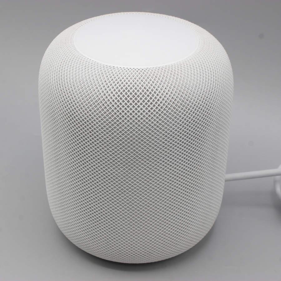 HomePod MQHV2J/A ホワイト スマートスピーカー ホームポッド 【大理石