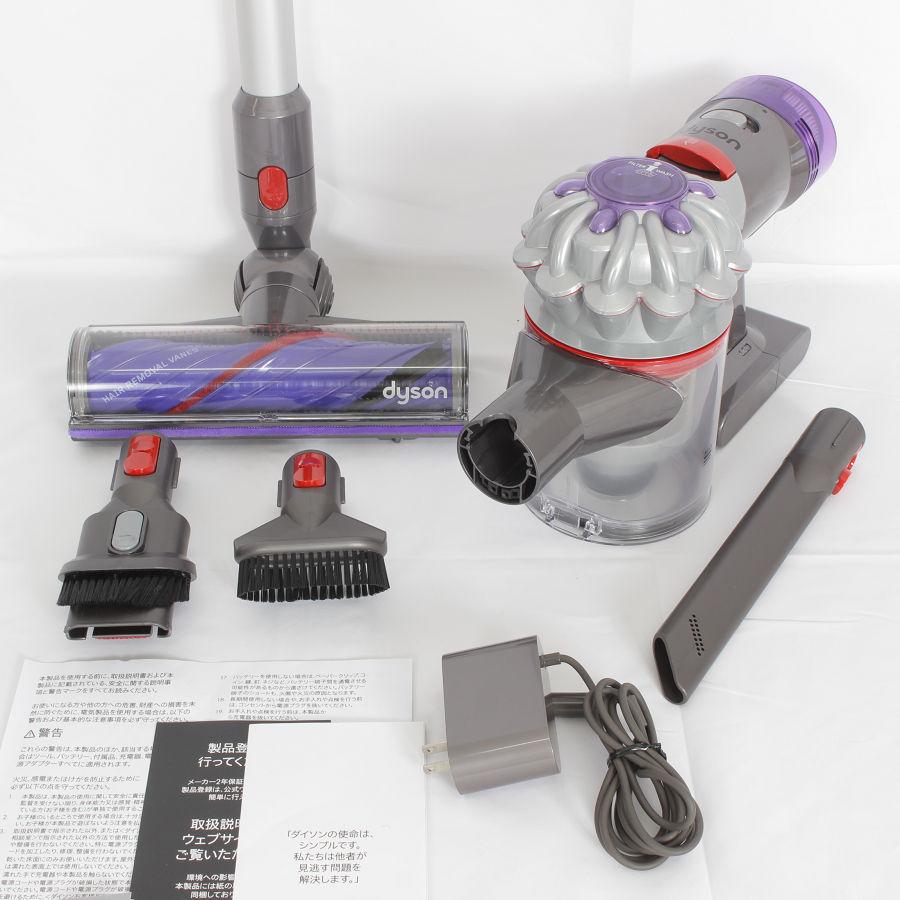 ボーナスストア+5％【美品】Dyson V7 Advanced SV37 MH シルバー