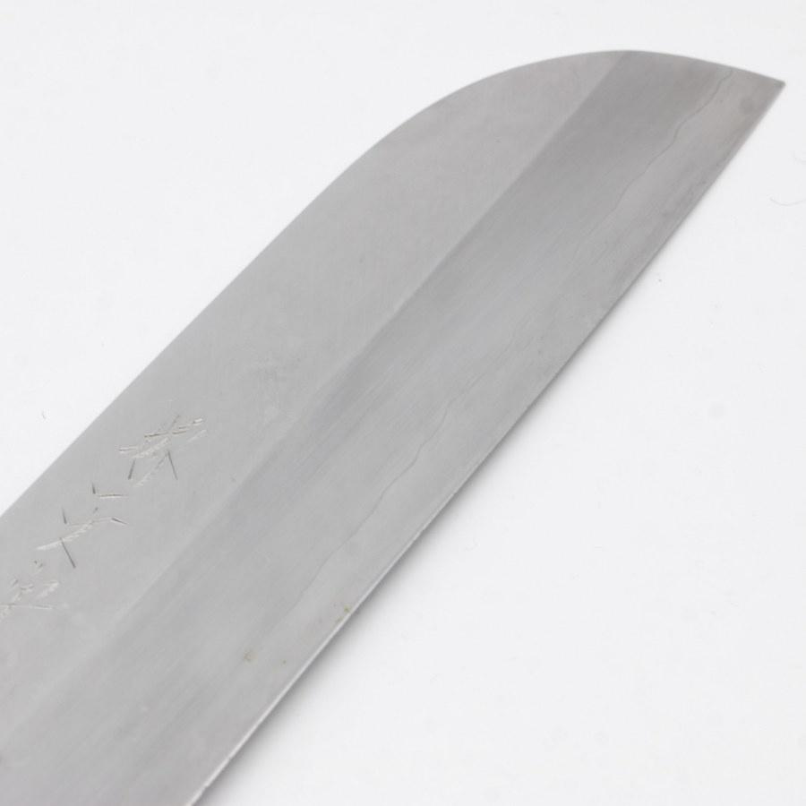 【ボーナスストア+5％】堺一文字光秀 V10 本霞 鎌型薄刃包丁 六寸半 八角柄 刃渡り約200mm 和包丁 |  | 04