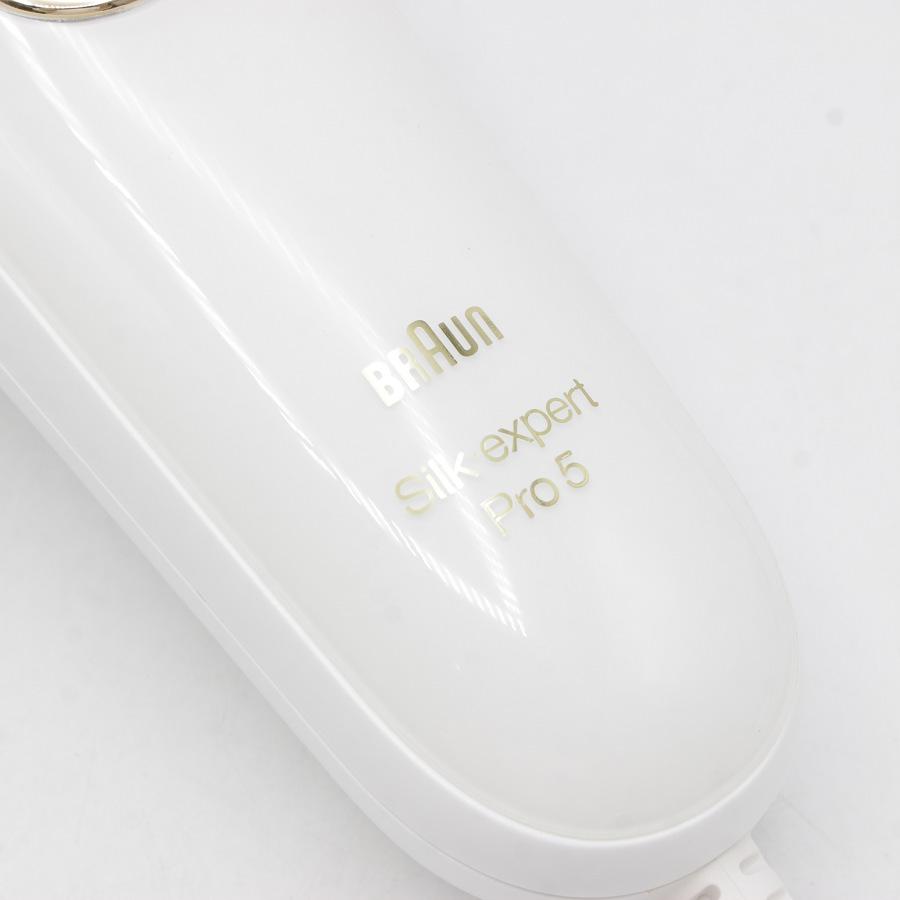 ボーナスストア+5％【美品】ブラウン シルクエキスパート Pro5 PL-5137 脱毛器 本体 |  | 03