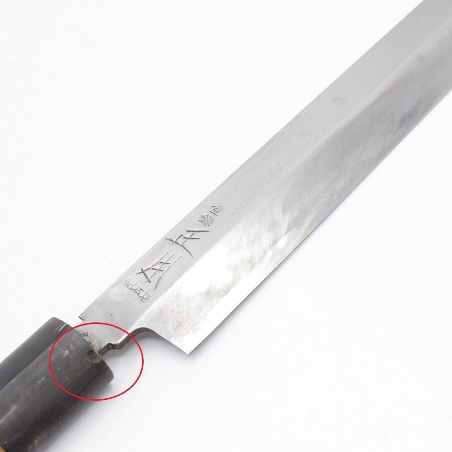 【ボーナスストア+5％】正本総本店 蛸引き包丁 尺一 栗型柄 刃渡り約330mm 和包丁 |  | 03