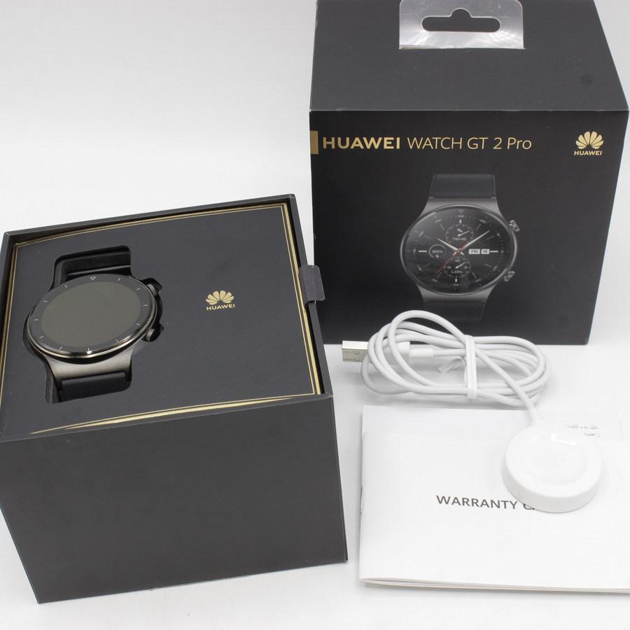 ボーナスストア+5％【美品】HUAWEI WATCH GT 2 Pro VID-B19 Night  